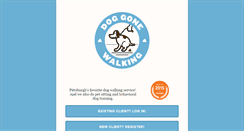 Desktop Screenshot of doggonewalkingpgh.com
